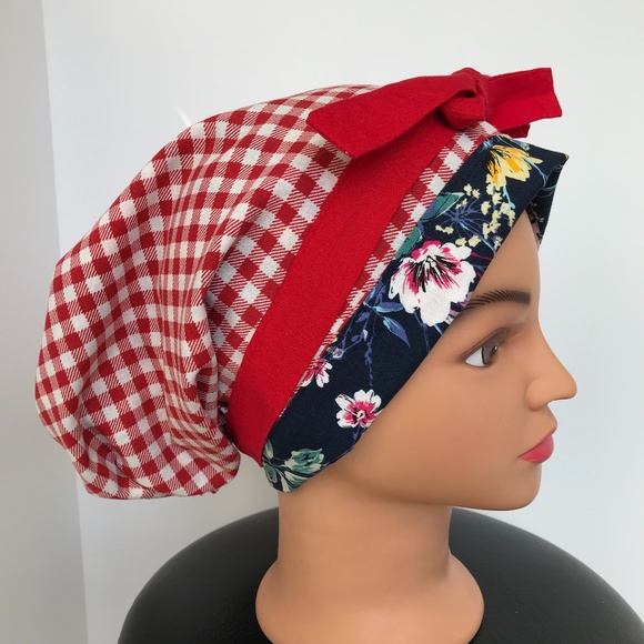 Scrub CAP/HAT *Reversible *Long Ties NWOT - Picture 7 of 16